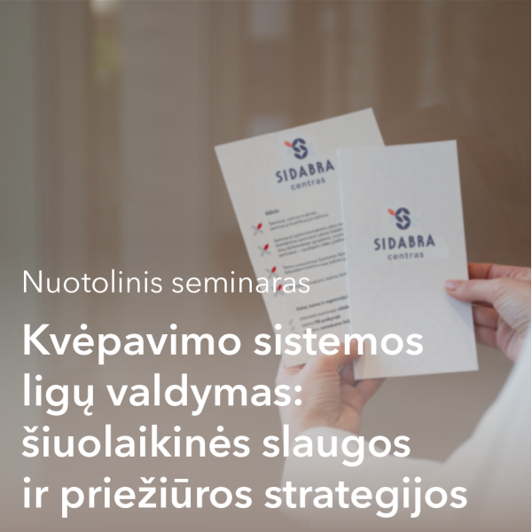 Nuotolinis seminaras. Kvėpavimo sistemos ligų valdymas: šiuolaikinės slaugos ir priežiūros strategijos