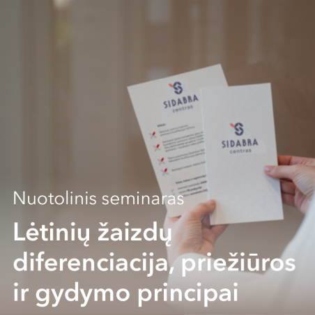 04-16d. Nuotolinis seminaras. Lėtinių žaizdų diferenciacija, priežiūros ir gydymo principai